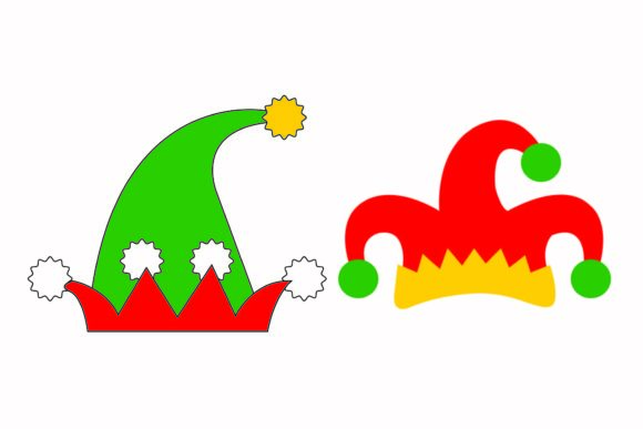 Christmas Cap Gnome Party Illustration: A Festive Graphics Gem