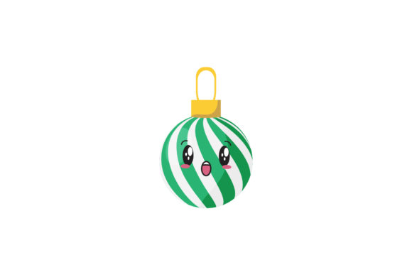 Christmas Cute Ball Decorations: A Festive Graphics Asset