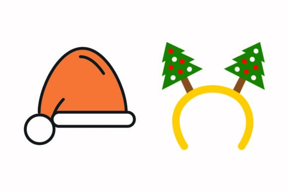 Christmas Headband Celebration Vectors: A Festive Graphics Review