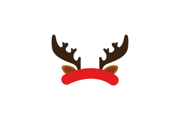 Christmas Illustration Horn: A Festive Design Asset