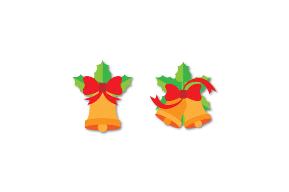 Christmas Jingle Bell Set: A Versatile Graphic for Holiday Branding