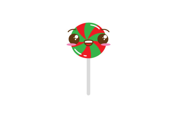 Christmas Lollipop Vector Cute: A Festive Graphics Delight