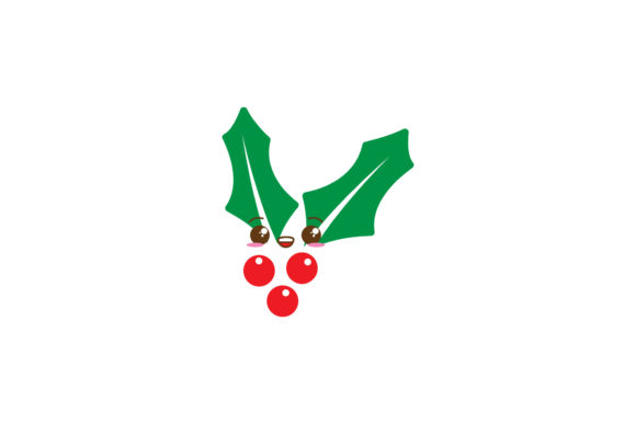 Christmas Mistletoe Vector: Perfect for Festive Graphics