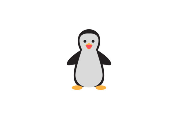 Christmas Penguin Character: A Charming Holiday Design