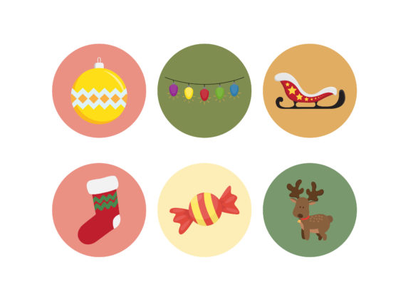 Christmas Santa Sleigh Vector Bundle: A Versatile Graphics and Illustrations Asset