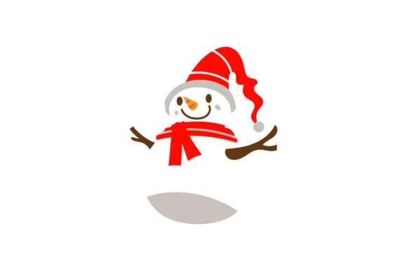 Christmas Snowman Character Vectors: A Festive Graphics and Illustrations Asset