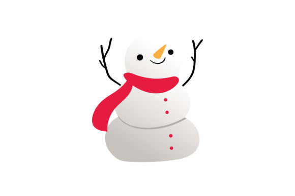 Christmas Snowman Vector Character: A Must-Have for Festive Graphics