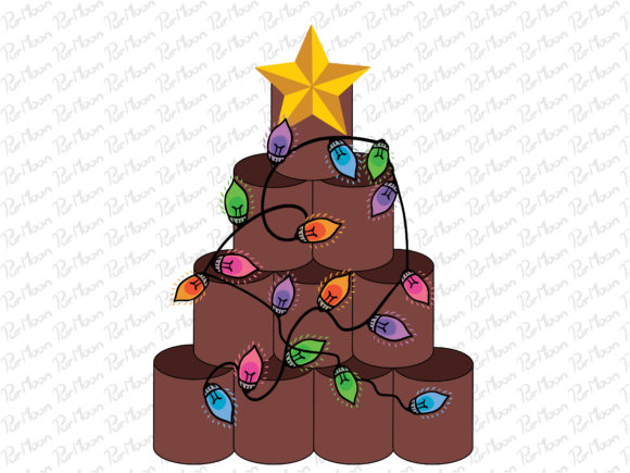 Christmas Tree Milk Cans: A Versatile Graphics and Illustrations Asset